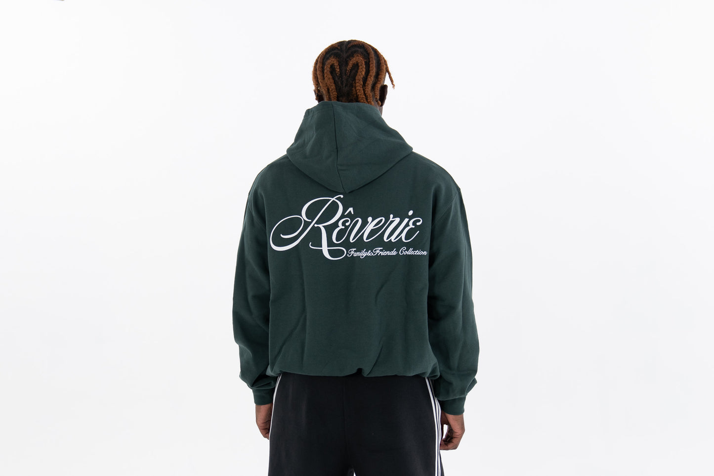RÊVERIE DÉPT. - FOREST GREEN F&F HOODIE